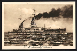 AK SM Linienschiff Kaiserin  - Krieg