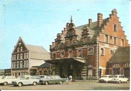 HENIN-LIETARD (62) La Gare  (2 Scans)  CPSM  GF - Other & Unclassified