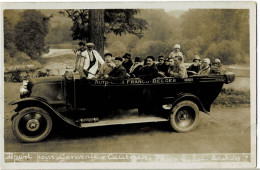 Photo Carte Départ Pour Gavarnie Auto-cars Franco-Belge - Gavarnie