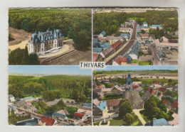 CPSM THIVARS (Eure Et Loir) - En Avion Au-dessus De .....4 Vues - Other & Unclassified