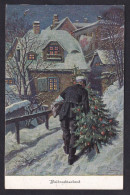 Weihnachtsabend / Bayer Landeskomitee Fur Freiwillige Krankenpflege Im Kriege / Postcard Circulated, 2 Scans - Autres & Non Classés