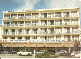 CANET PLAGE EN ROUSSILLON (66) Hôtel Restaurant Font - Le Patio - Face à La Mer  CPSM  GF - Canet Plage