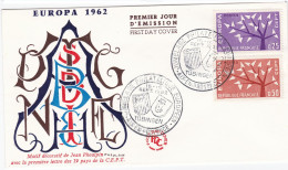 Enveloppe Premier Jour Europa 1962 Aix-en-Provence - 1990-1999