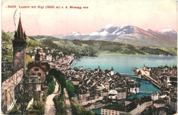 CPA Carte Postale Suisse Luzern Mit Rigi 1911  VM80870 - Luzern