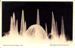 Exposição Do Mundo Português 1940 Um Aspecto Da Fonte Luminosa - Autres & Non Classés