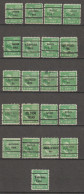 Lot Préo Etats-Unis   N° 369 Y & T(  1 Cent George Washington ) - Vorausentwertungen