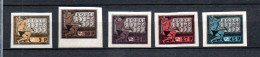 Russia 1922 Old Set October-Revolution Stamps (Michel 195/99) Nice MLH - Ungebraucht