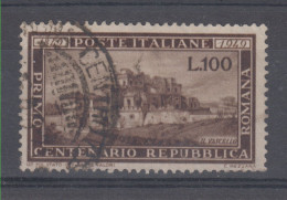 Italy 100 Years Since Republica Romana Mi#773 1949 USED - 1946-60: Used