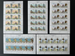 Russia 2002 Mi. 976 - 980 Kleinbögen Sheetlets 300 Years Ans Jahre Sankt Saint Petersburg Petersbourg - Unused Stamps