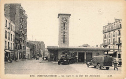 D9944 Bois Colombes La Gare Et La Rue Des Aubépines - Sonstige & Ohne Zuordnung