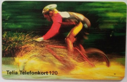 Sweden 120Mk. Chip Card - Mountainbike - Svezia