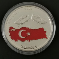 MEDAILLE 40 Mm FOOTBALL EURO 2008 TURQUIE - Other & Unclassified