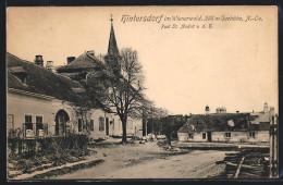 AK Hintersdorf, Platz Vor Der Kirche  - Other & Unclassified