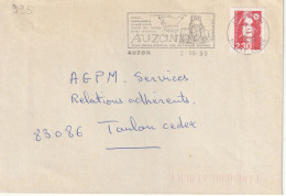 FLAMME  PERMANENTE / N° 2614    43  AUZON - Mechanical Postmarks (Other)