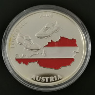 MEDAILLE 40 Mm FOOTBALL EURO 2008 AUTRICHE - Autres & Non Classés