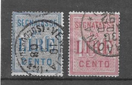 Italien - Selt./gest. Bessere Werte "VM" Aus 1884/1903 - Michel 3 Und 5!!! - Used