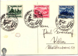 Deutsches Reich 695-697 Auf Postkarte Karte Schlechter Zustand #NL381 - Altri & Non Classificati