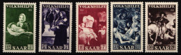 Saarland 309-313 Postfrisch #NL418 - Other & Unclassified