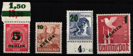 Berlin 64-67 Postfrisch Signiert Dr. Dub #NL447 - Other & Unclassified