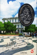 Macao - 2024 - 140th Anniversary Of Macao Post - Mint Souvenir Sheet With 3D Embossing And Foil Stamping - Distribuidores