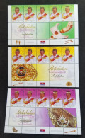 Malaysia Installation Of His Majesty Yang Di-Pertuan Agong XII 2002 Royal King Sultan Weapon Headgear (stamp Title) MNH - Malasia (1964-...)