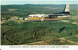 WIEN ALASKA AIRLINES - Fairchild F-27 (Airline Issue) - 1946-....: Modern Era