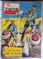 Tintin N° 20-1954 Couv. Graton " Vive La Légion " - Pub Montre Tintin - Tintin