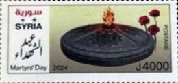 2024006; Syria; 2024; Martyrs' Day Stamp; MNH** - Syrien