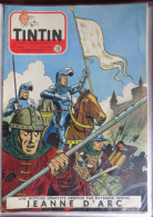 Tintin N° 19-1954 Couv. Reding " Jeanne D'Arc " - Pub Montre Tintin - Kuifje