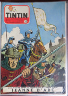 Tintin N° 19-1954 Couv. Reding " Jeanne D'Arc " - Pub Montre Tintin - Tintin