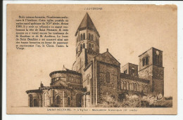 L'Eglise Monument Historique    1933    N° - Saint Nectaire