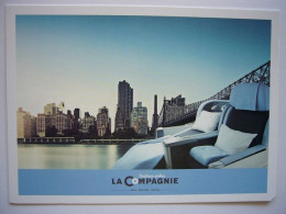 Avion / Airplane / LA COMPAGNIE / New York / Airline Issue / Size : 13X18cm - 1946-....: Moderne