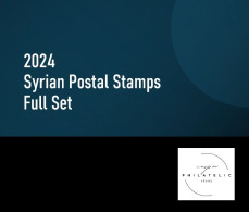 162024; 2024 Syria Postal Stamps; Complete Set; Timbres Postaux De Syrie ; Ensemble Complet; MNH ** - Syrië