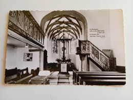 D202781    AK  CPSM  -  Bad Liebenzell Schwarzwald -  Möttlingen Inneres Der Blumhardtkirche  Ca 1950's - Calw