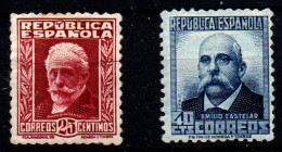 España Nº 658, 660. Año 1931/32 - Ungebraucht