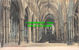 R513380 Lincoln. The Nave In Cathedral. Jay Em Jay Series - Mundo