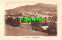 R513384 The Viaduct And Ingleborough. Pecca Twin Falls. Photochrom - Mundo