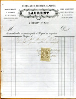 NOGENT-EN-BASSIGNY (52) : " FERBLANTIER - PLOMBIER - LAMPISTE LAURENT "  (1887) " - 1900 – 1949