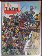 Tintin N° 4-1954 Couv. Funcken " Sans Peur Et Sans Reproche " - Tintin