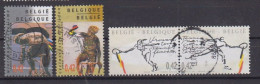 BELGIË - OPB - 2002 - Nr 3052/55 - Gest/Obl/Us - Oblitérés