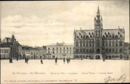 CPA St. Nicolas Sint Niklaas Waas Waes Ostflandern Belgien, Rathaus - Other & Unclassified