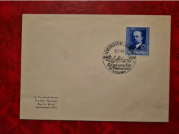 Lettre Allemagne 1940 CARTE LEVERKUSEN  CACHET ERINNERUNGSFEIER IN MARBURG - Other & Unclassified