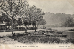 CPA Bourget Savoie, See, Le Petit Port - Sonstige & Ohne Zuordnung