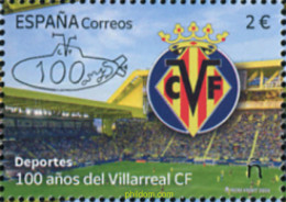 730064 MNH ESPAÑA 2024 DEPORTES. 100 AÑOS VILLARREAL C.F.. - Unused Stamps