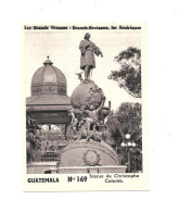 CS61 - IMAGES CHOCOLAT MARLIEU - GUATEMALA - STATUE DE CHRISTOPHE COLOMB - Autres & Non Classés