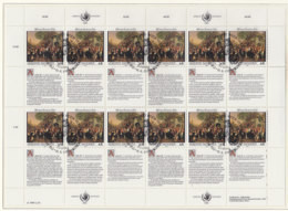 UNO WIEN 150-151, 2 Kleinbogen, Gestempelt, Menschenrechte 1993 - Blocks & Sheetlets