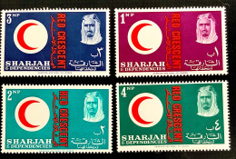 1963 SHARJAH -100 ANS DU CROISSANT ROUGE - NEUF** - Sharjah