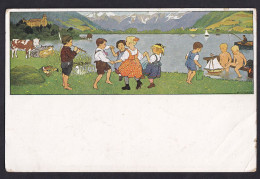 Gertrud Caspari: Sommerluft - Serie 7/138 / Postcard Not Circulated, 2 Scans - Sonstige & Ohne Zuordnung