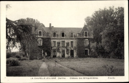 CPA La Chapelle D'Aligne Sarthe, Chateau Des Gringuenieres - Sonstige & Ohne Zuordnung