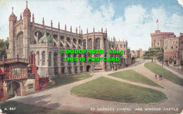 R513862 St. Georges Chapel And Windsor Castle. Valentine. Art Colour. Brian Gera - Monde